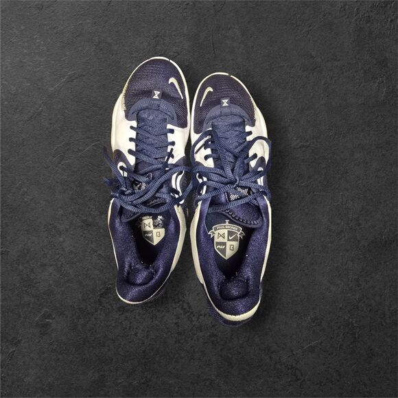 Nike PG 5 TB College Navy White Men\'s Athletic Basketball Sneakers Low Top 9 main image 6